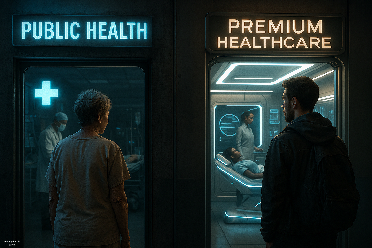 Souffrir ou payer : quand la santé est devenue une industrie à deux vitesses