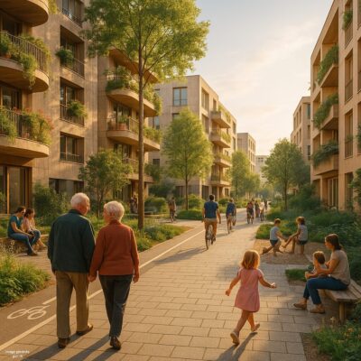 Les villes à visage humain : quand les quartiers se redessinent autour du lien