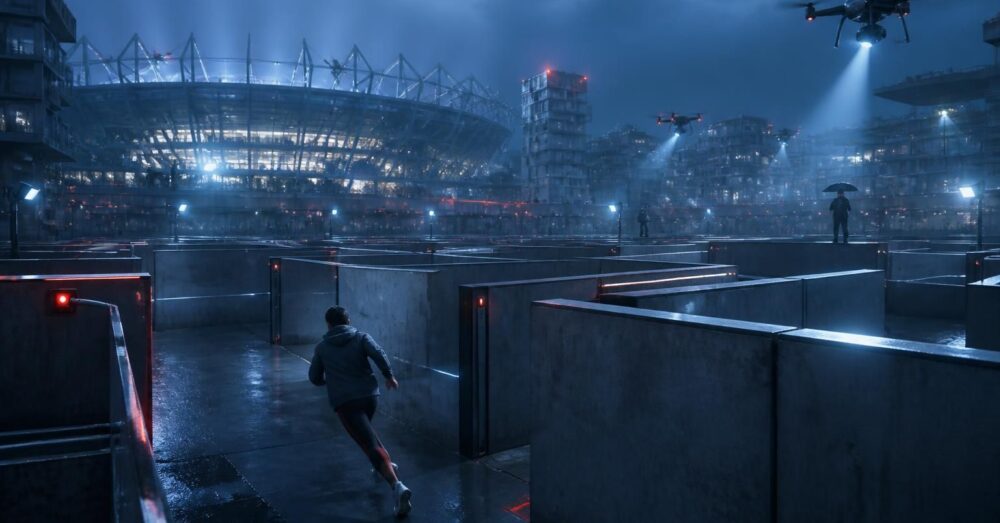 Labyrinthe urbain olympique : quand se perdre en ville devient une épreuve surveillée