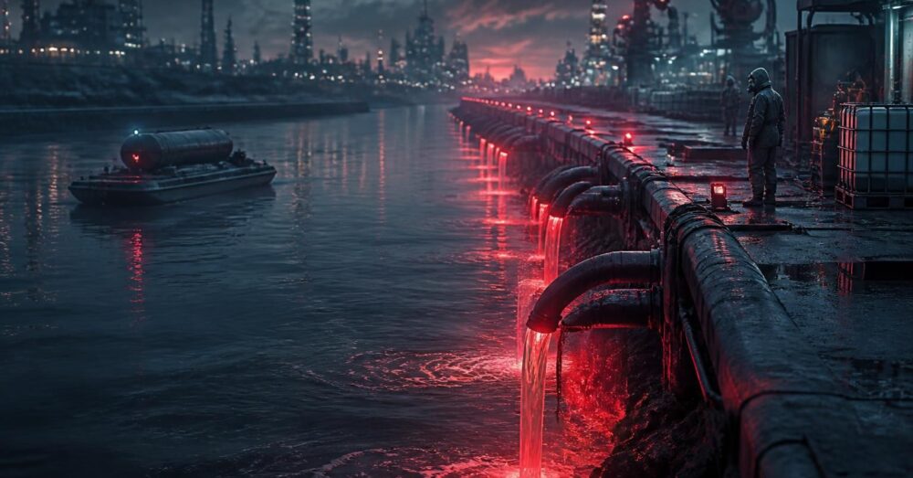 Aspiration industrielle : les quais de nos rivières sous perfusion chimique