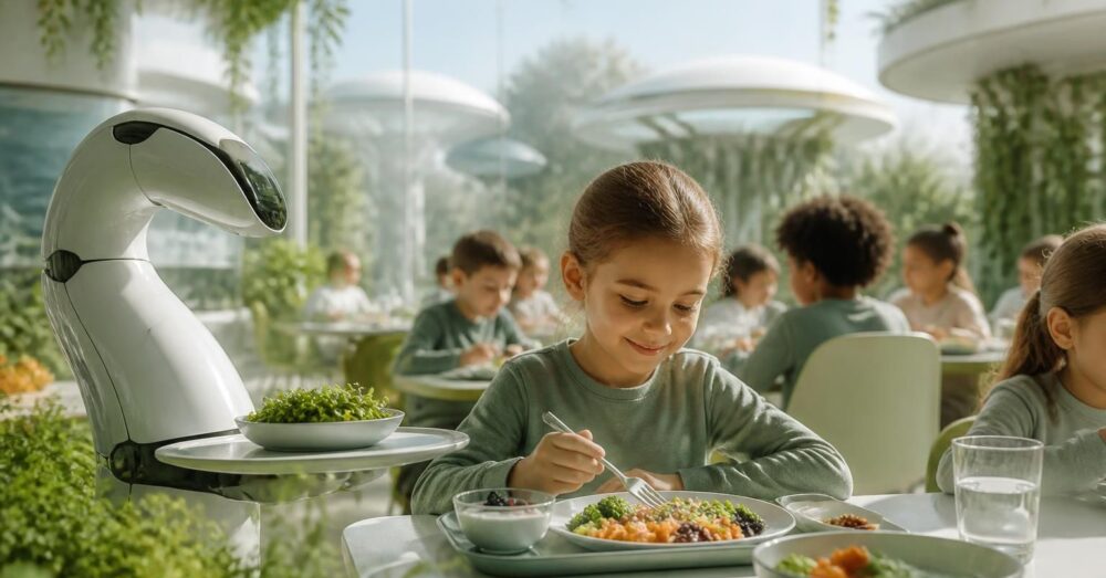 Cantines de 2050 : quand l&rsquo;assiette s&rsquo;accorde au microbiote des écoliers