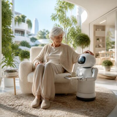 Vieillir chez soi en toute sérénité : l&rsquo;alliance réussie des aînés et des robots compagnons