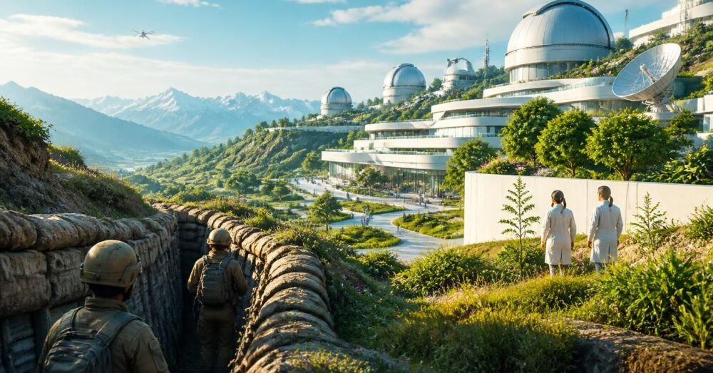 Des tranchées aux observatoires : quand la science réarme la paix