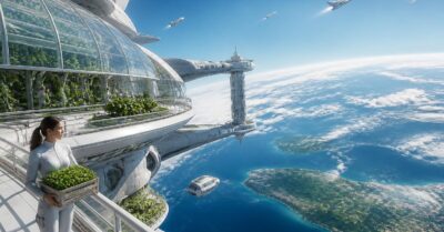 Greniers d’étoiles : nourrir la Terre depuis l’orbite basse