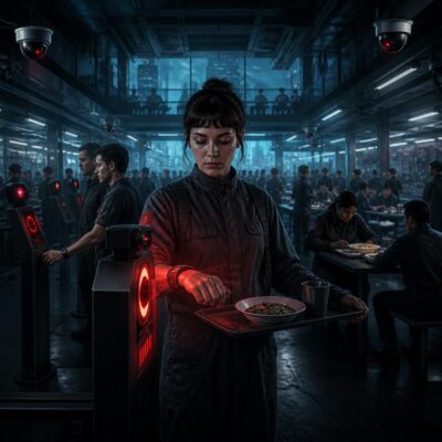 Le Plateau et la Pointeuse : Quand la Cantine Nocturne Surveille la Force de Travail