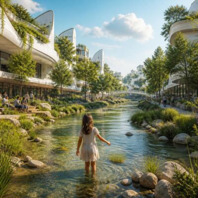 Quand l&rsquo;eau libérée redessine nos rues : la renaissance des rivières urbaines