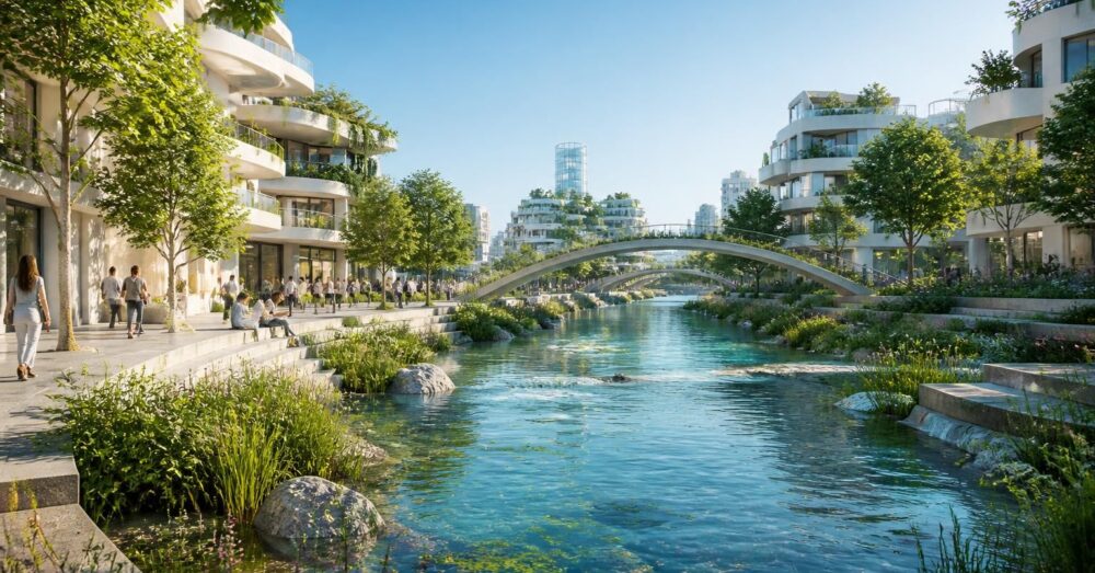 Quand l&rsquo;eau libérée redessine nos rues : la renaissance des rivières urbaines