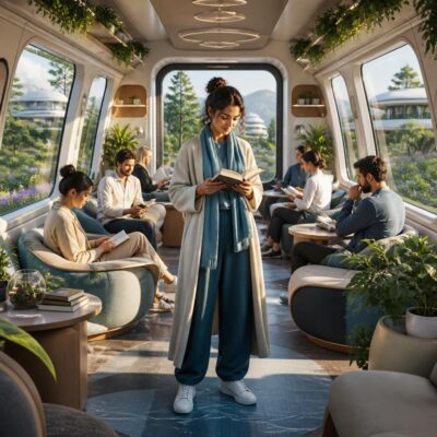 Voyage au Fil des Lignes : Quand le Trajet Devient Salon Littéraire