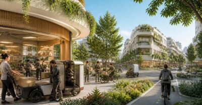 La fin du camion solitaire : comment les hubs de quartier ont apaisé nos rues