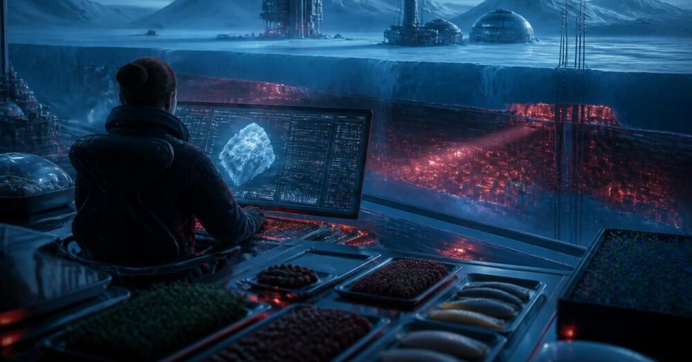 Sous la glace antarctique, nos assiettes dépendent d’un logiciel
