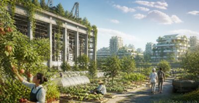 De l’usine à l’orchard : comment nos friches industrielles nourrissent les quartiers