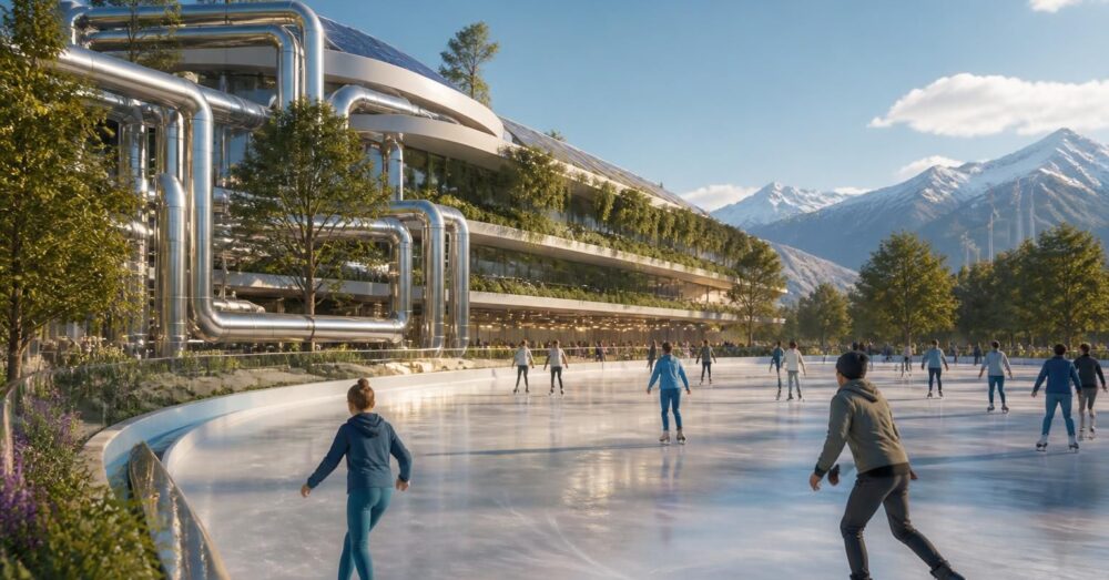 Du froid partagé : quand l&rsquo;industrie chauffe nos patinoires