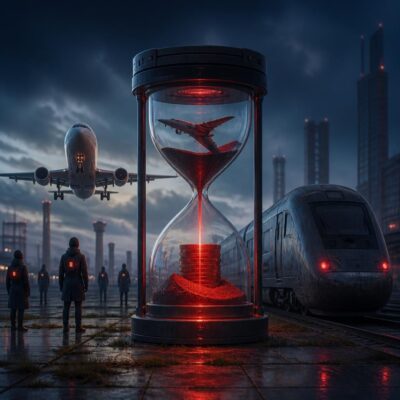 Taxe kérosène et trains fantômes : quand l’impôt des airs finance l’immobilisme