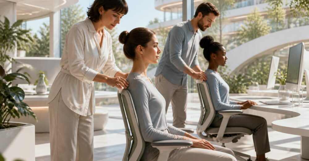Adieu les tensions : la Sécurité sociale prend en charge le coaching postural au bureau