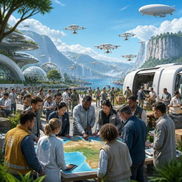 Au-delà des frontières : quand la Terre entière se lève pour secourir un continent