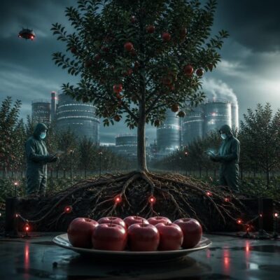 Le poison doux des vergers d&rsquo;usine : quand la terre contaminée sert de garde-manger